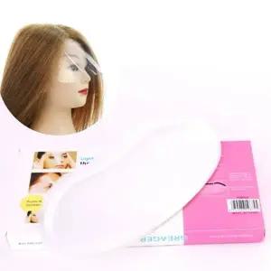 투명 페이스커버 미용실 앞머리 부착 필름 마스크 50P (WFJPW6P)