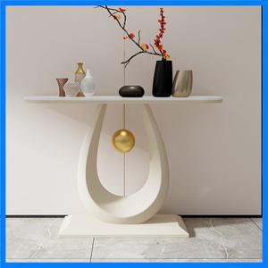 금속 현대 콘솔 테이블 Midcentry 대리석 북유럽 럭셔리 콘솔 테이블 복도 입구 콘솔 Ingresso 거실 가구