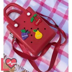 아쿠아 젤리 크로스백 DIY 파츠 롱타임헬씨 레드 악세서리 (WFJ5U72)