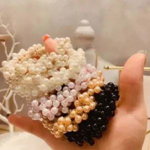 곱창 헤어 고무줄끈 x5개 세트 이쁜 팔찌 머리끈