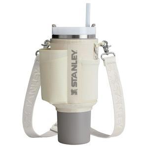 [미국배송] 스탠리 올데이 퀀처 손잡이 포함 40온스 텀블러 모두 휴대 | 휴대폰 홀더 포켓 카드 슬리브 및 탈부착 스트랩 크로스바디 백 물병 캐리어 가방 BPA 프리