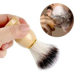 면도용 클래식 브러쉬 남성 쉐이빙 브러시 바버샵 면도용품 셰이빙 솔 (WFJ6V9A)