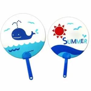 부채 만들기 유아 여름용 손부채 10개 재료 (WFJ6VK2)