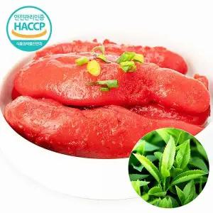 갤러리아 [웰굿]HACCP 전북 프리미엄 녹차 품은 명란젓(특) 800g