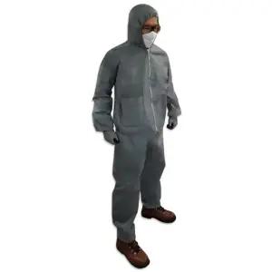 작업복 고중량 원단 투피스 분리형 방역 방진 통기성 (WFK6K6A)
