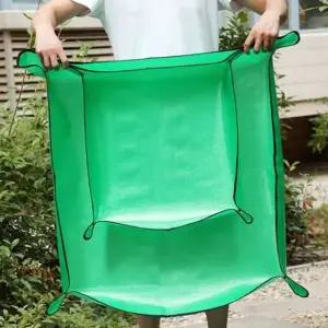 흙분갈이깔개 원예 다육 집안에서 깔끔하게베란 다화분깔개 소 (WFJ6Z3P)