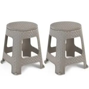 행사용의자 편의점 플라스틱 포장마차 의자 스툴 2개