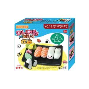 도너랜드미니어쳐 NO.13 연어.한치초밥 만들기/단체/미술/감각/촉감/도우/몰드/놀이/요술/점토/케이