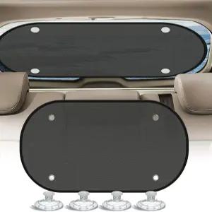 세부 정보 보호기 2025 백 윈도우 베이비 43.3 x23.6(1팩) 리어 선 쉐이드 자동차 창문 쉐이드는 99.98