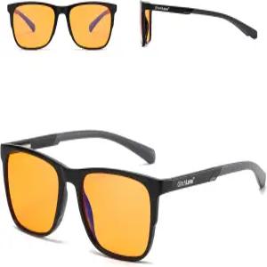 글리치렌즈 PC 게이밍 및 컴퓨터 안경 100 UV400 보호(99.8 실험실 검증) 초경량 스위스 디자인