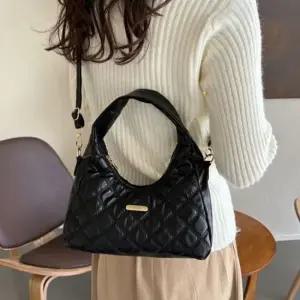 파스텔 퀄팅 패딩백 지퍼 토트백 투웨이백 크로스백