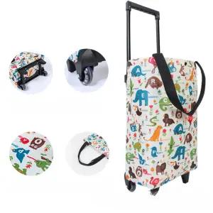 시장 장바구니 카트 대용량 바퀴 캐리어 쇼핑 손수레