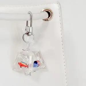 악세사리 키링 투명봉지 인기 미니 세일 열쇠고 (WFJSQIT)