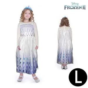 L 엘사 겨울왕국2 한중 드레스 화이트 (WFJ7SZO)