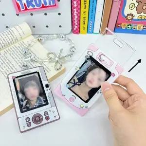 레트로 케이스 베스트 가방 포카 키링 홀더 핸 (WFJSQPQ)