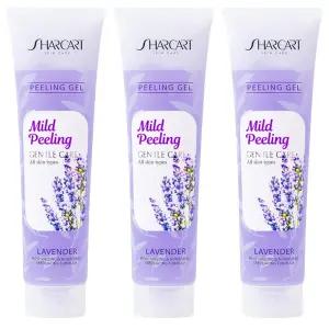 샤카트 페이스 클렌징케어 사계절 바디 각질 제거 필링젤 라벤더향 310ml 3개