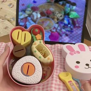 음식 먹이기 장난감 푸딩 역할 놀이 세트 데스크탑 장식품 어린이 조기 교육 소품