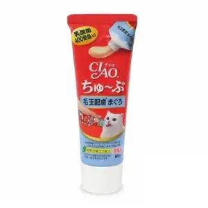 고양이 간식 참치 챠오츄르 헤어볼 6개 이나바 캣릿 (WFK6PM0)