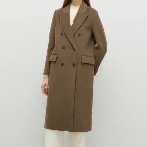 갤러리아 더블버튼핸드메이드울혼방테일러롱코트