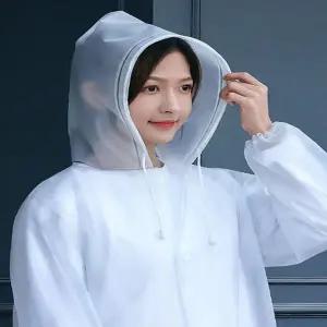 남녀공용 레인코트 EVA 고급 장마 패션 우비 (WFJSRDG)