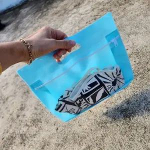 지퍼형 투명파우치 여행 소품 수납 (WFK99X1)