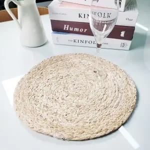 식탁매트 라탄 테이블 매트(원형) (WFK9RME)