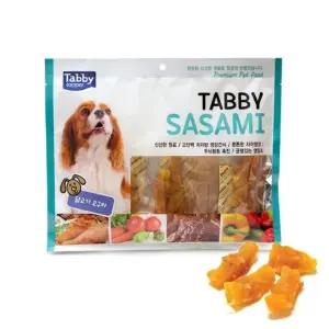 300g 닭고기 고구마 강아지 간식 테비 사사미 (WFJ7XBM)