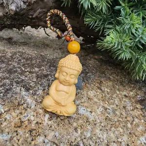 행운 풍수소품 오색실 석가모니 키링 WC3968A