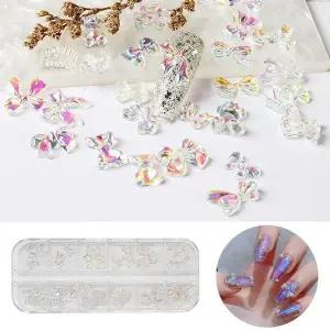 나비파츠 젤리 리본 리본네일 유리스톤 달콤스톤 (WFK9CVS)