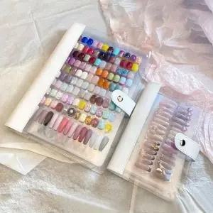 네일전시바인더 북 네일아트 앨범형 네일디스플레 (WFK9D4U)