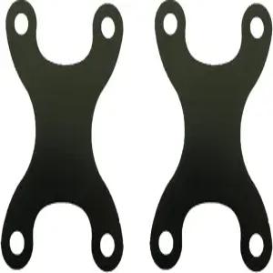 YTgilo 1쌍 스케이트보드 롱보드 처짐 방지용 방지 나사 와셔 고정 트럭 데크 X자형 보드