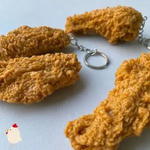 닭다리 닭날개 음식모형 키링 WEAD000