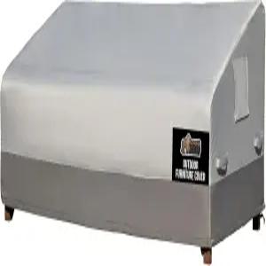 고릴라 그립 방수 대형 야외 파티오 소파 커버 80인치 겨울용 조절 가능한 가구 세트 쿠션 건조 유지 햇빛