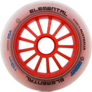 본트 스케이트 - 85A 엘리멘탈 인라인 스피드 휠 올 라운더 실내 실외 90mm 100mm 110mm 125mm (110mm (8개