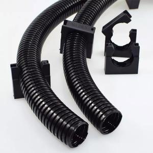 플라스틱 파이프 지지 고정 브래킷 후프 클립 버클 튜브 리미트 케이블 홀더 벨로우즈 오거나이저 호스 장착 와이어 클램프