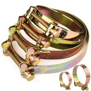 스로트 후프 탄소강 아연 도금 호스 연료 클립 파이프 고정  수도관 튜브 클램프  금속 패스너 하드웨어