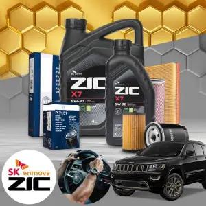 지프 그랜드체로키 3.6 가솔린 지크 5w30 합성엔진오일 필터세트