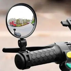 넓은시야 자전거 백미러 사이드미러 시야확보 회전 (WFK9FJ5)