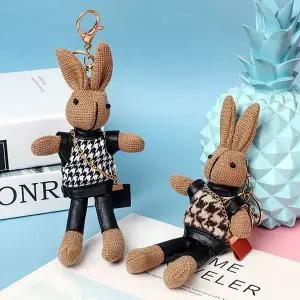 키링 토끼 가방참 열쇠고리 키홀더 WFH7GZE