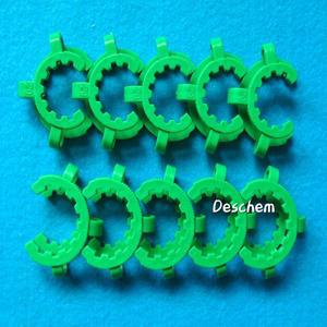 실험실 플라스틱 클램프 클립 29322942 유리 접지 조인트 로트당 10 개 29