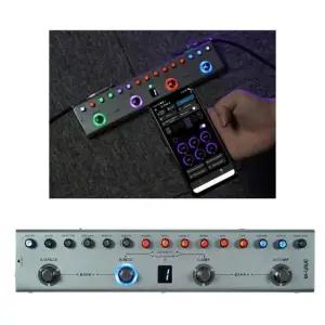 기타페달 베이스멀티이펙터 배터리내장 pdt140 음원재생 꾹꾹이 (WFK9PUC)