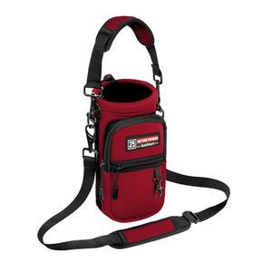 [미국배송] 스트랩이 있는 네이처 파이오니어 물병 홀더 어깨 스트랩과 손잡이가 조절 가능한 캐리어 가방 슬링 슬리브 걷기 하이킹 여행을 위한 대형 휴대폰 포켓 25온스/32온스/40온스/64온스