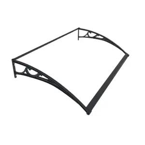 창문비막이 렉산 비가림 세트 차양 테라스 현관 캐노피