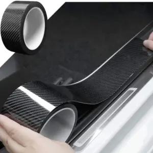 7cmx3m카본테이프 카본필름 도어가드 7cmx3m 트렁크 기스방지테이프 유광