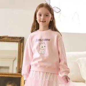 [롯데백화점]로엠걸즈 융기모 라운드넥 스 셔츠 RGMA25TY3