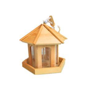 야외 새장 원목 먹이통 등산 조류 둥지 하우스 새 데코 정원 급식기 나무 3 5cm 입구 놀이터