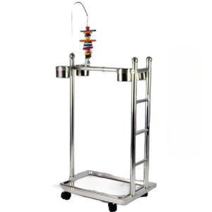 앵무새 스탠드 원목 8m 타워 스텐드 횟대 그네 탁상용 새집 횃대 75cm 앵무새집