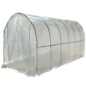비닐하우스 농막 조립식 텃밭 온실 비닐 간이 정원 투명 미니온실 이동식 보호