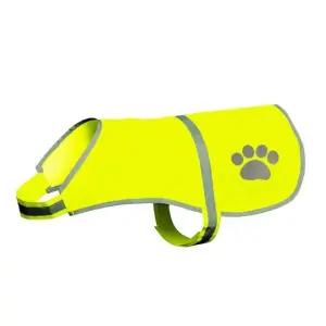 대형견 안전조끼 빛반사 야간 산책 형광 티셔츠 XL (WFKAFQ7)