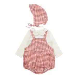 [블루독베이비](본점)PK)꽃가라 체크 SET 바디수트(45C13-604-02)